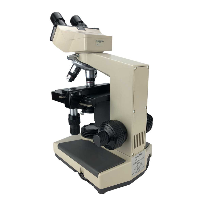 Olympus CH-2 Phase Contrast Microscope with 0-100 Scale Reticule - Reconditioned