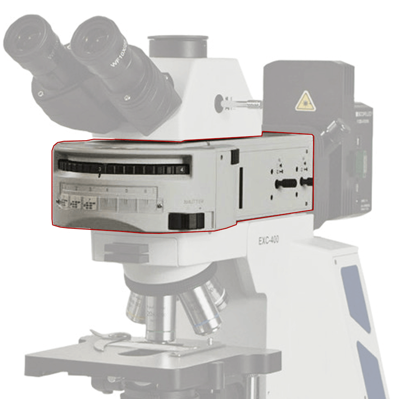 6 Position Fluorescence Illuminator For Accu-Scope EXC-400 Microscopes - Microscope Supply