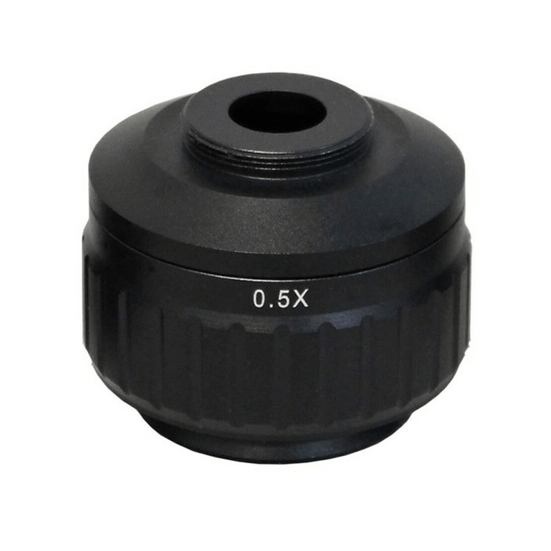 Accu-Scope 00-2010-50 0.50x Focusable C-Mount Adapter - Microscope Supply