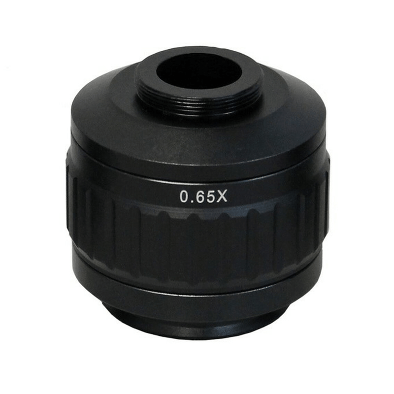 Accu-Scope 00-2010-65 0.65x Focusable C-Mount Adapter - Microscope Supply