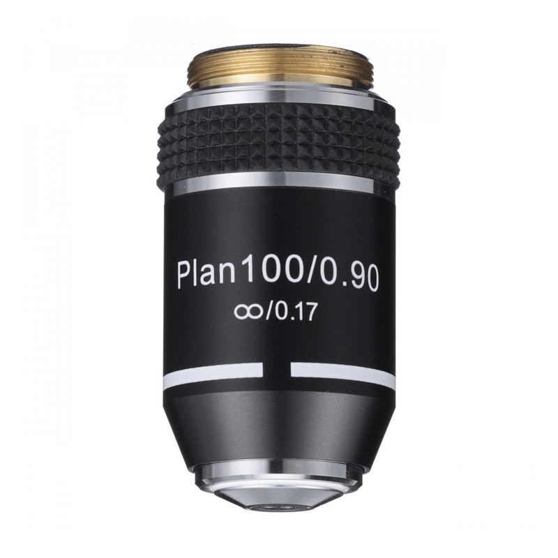 Accu-Scope 12-3176D-PL 100xR Dry Infinity Plan Objective - Microscope Supply