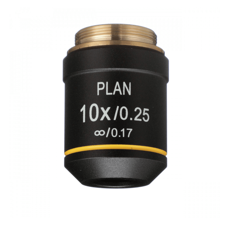 Accu-Scope 00-3174-PL 10x Infinity Plan Achromat Objective - Microscope Supply