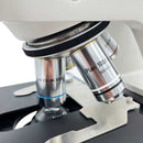 Accu-Scope EXC-123-PL Trinocular LED Microscope with Plan Achromat Objectives & Reticle- Refurbished