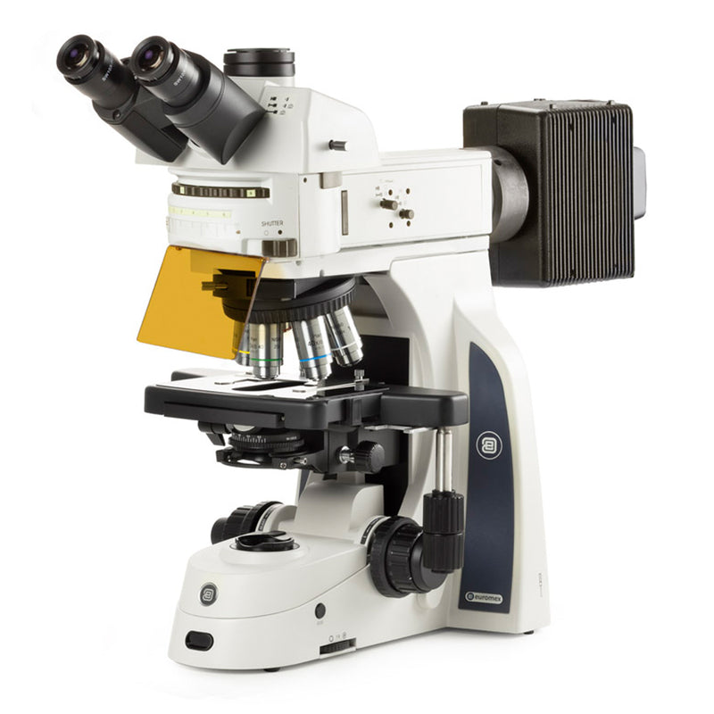 Euromex Delphi-X Observer Fluorescence Microscope - Mercury