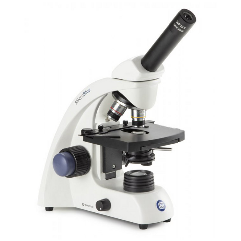 Euromex MicroBlue Monocular LED Microscope, Rechargeable