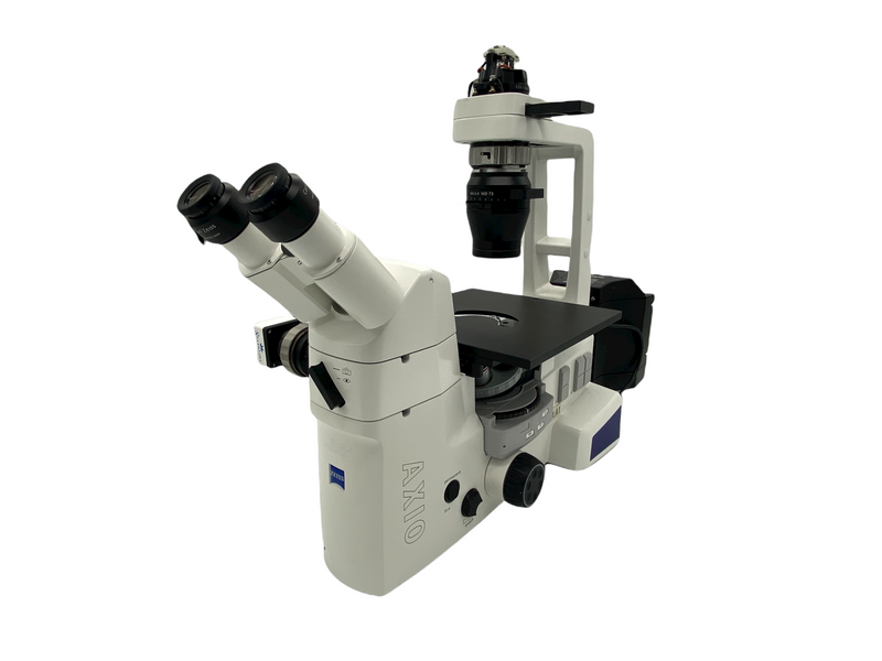 Zeiss Axio Vert.A1 Inverted Microscope w/ 8MP Camera - Phase & Fluorescence - Reconditioned