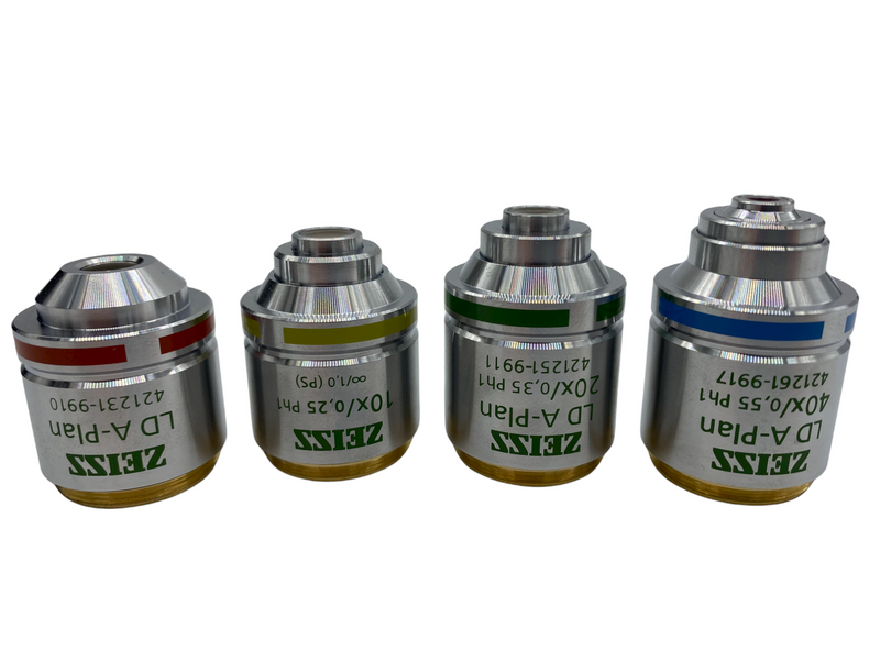 Zeiss Axio Vert.A1 Inverted Microscope w/ 8MP Camera - Phase & Fluorescence - Reconditioned