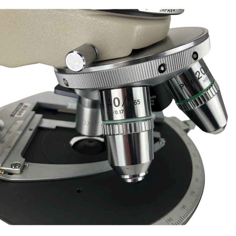Nikon Optiphot Pol Polarizing Dispersion Staining Asbestos Microscope PLM - Reconditioned