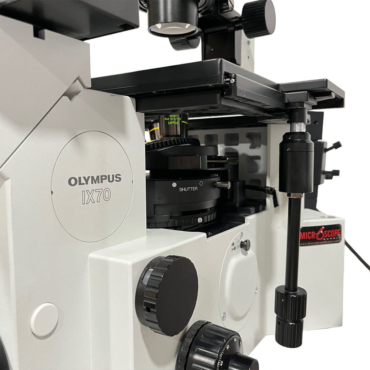 Olympus IX70 Inverted Microscope - Phase Contrast & Fluorescence - Rec