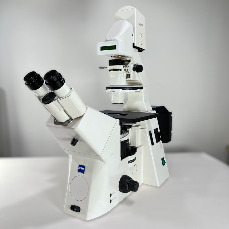 Zeiss Axiovert 200 Inverted Microscope - Phase & Fluorescence - Reconditioned - microscope Supply