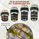 Voxyl XC3 Biological Upright Microscope 4x-100x - LED