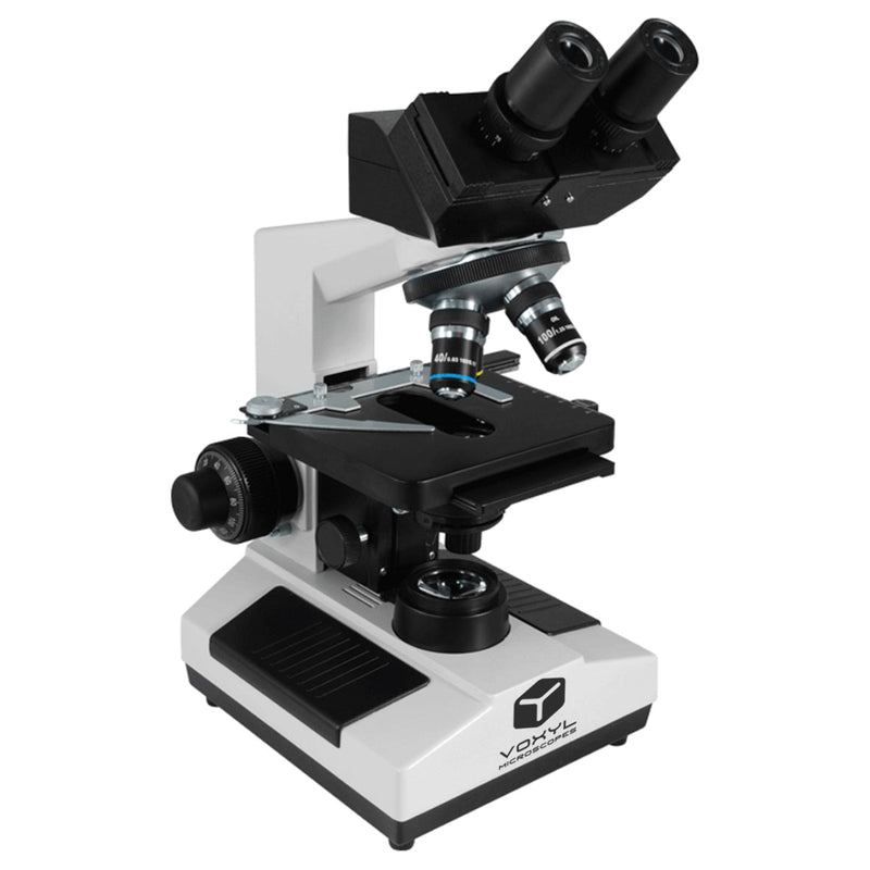 Voxyl XC3 Binocular Biological Upright Microscope 4x-100x - Halogen