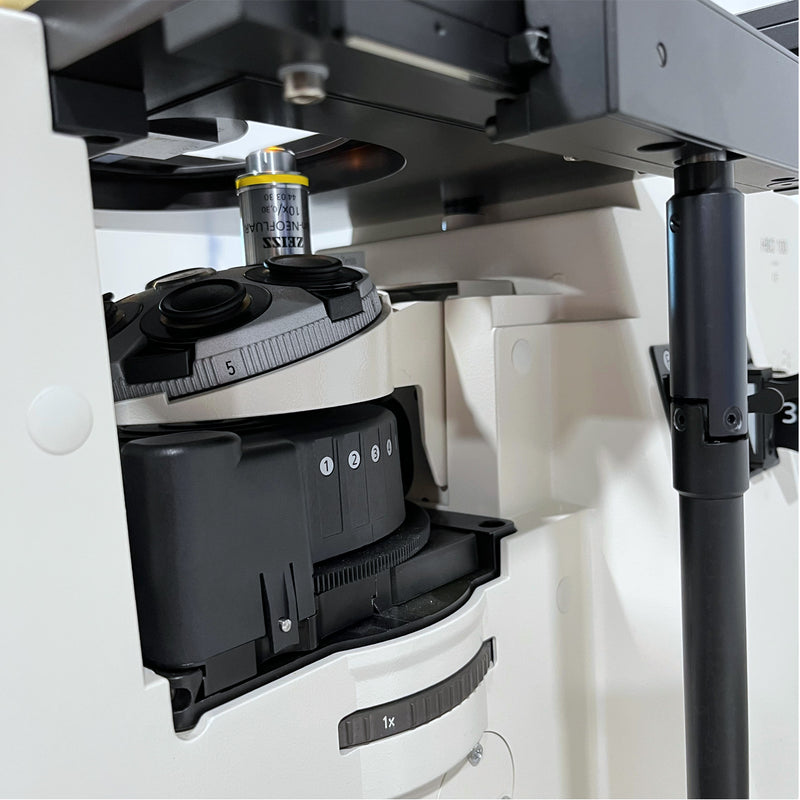 Zeiss Axiovert 200 Inverted Microscope - Phase Contrast & Fluorescence - Reconditioned