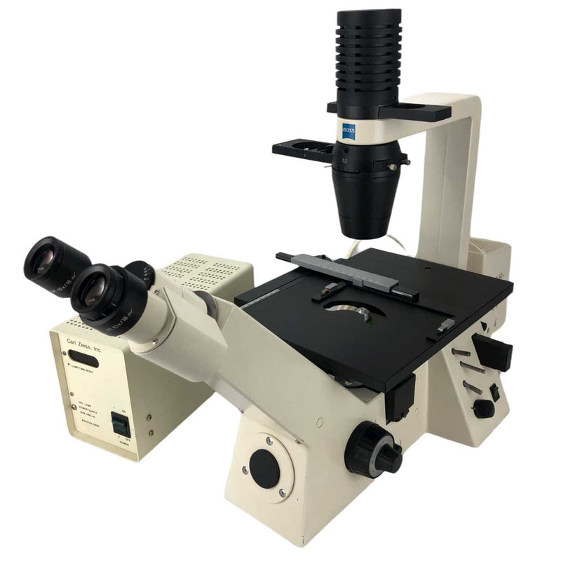 Zeiss Axiovert 25 Fluorescent Trinocular Inverted Transfection Microscope - Microscope Supply
